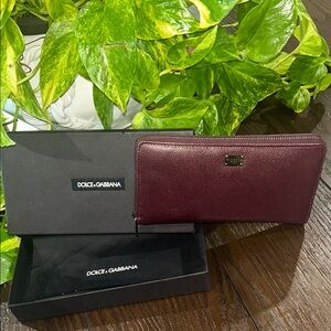 Dolce & Gabbana Zip-Around Wallet